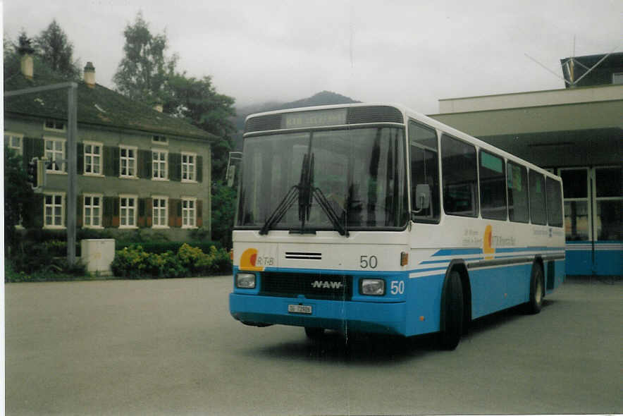 (018'415) - RTB Altst�tten - Nr. 50/SG 72'926 - NAW/Hess am 2. August 1997 in Altst�tten, Garage