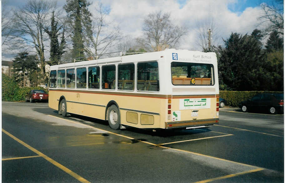 (021'425) - STI Thun - Nr. 49/BE 396'549 - Saurer/R&J am 19. Januar 1998 bei der Schiffl�ndte Thun