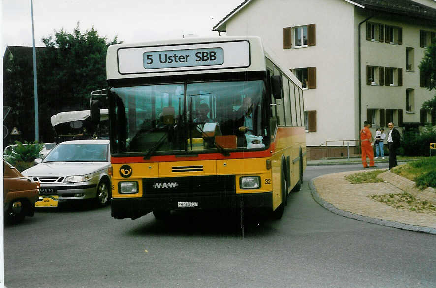 (023'314) - Ryffel, Uster - Nr. 32/ZH 168'737 - NAW/Hess am 14. Juni 1998 in Uster, Z�richstrasse