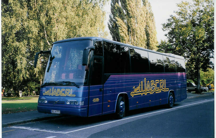 (025'109) - Aus Deutschland: Haberl, Wallerfing - DEG-H 7773 - Volvo/Dr�gm�ller am 6. August 1998 in Thun, Lachen