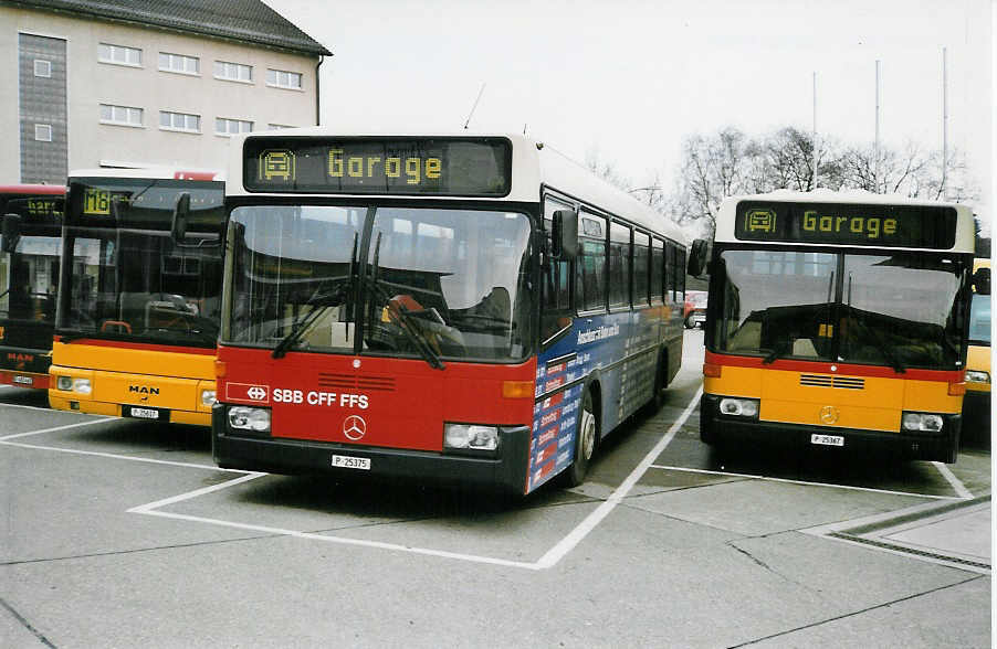 (029'807) - PTT-Regie - P 25'375 - Mercedes/Lauber am 1. M�rz 1999 in Bern, Automobilwerkst�tte