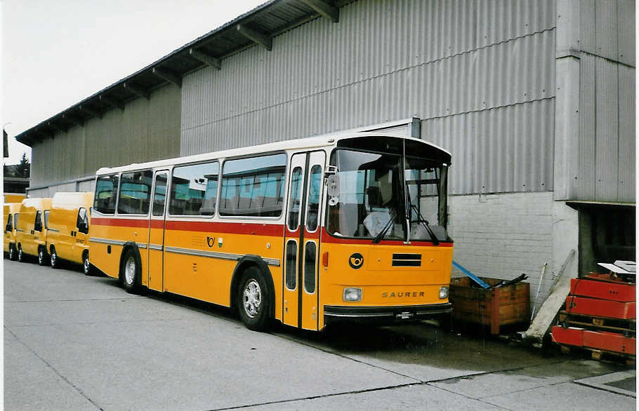 (029'809) - PTT-Regie - P 24'239 - Saurer/T�scher am 1. M�rz 1999 in Bern, Automobilwerkst�tte