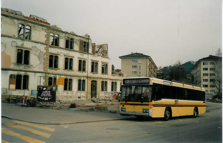 (030'513) - STI Thun - Nr. 60/BE 452'460 - Mercedes/R&J am 25. M�rz 1999 in Thun, Aarefeld