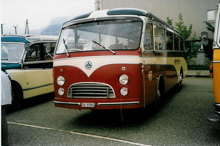 (035'817) - Bl�chlinger, Neuhaus - SG 93'304 - Saurer/Gangloff am 28. August 1999 in Oensingen, Saurertreffen