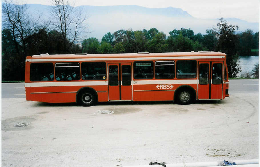 (037'030) - BSU Solothurn - Nr. 39/BE 253'492 - FBW/R&J (ex RBS Worblaufen Nr. 4) am 19. September 1999 bei L�sslingen