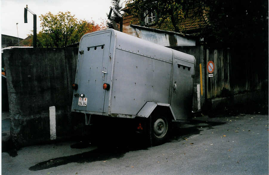 (037'411) - AvH Heimenschwand - BE 184'364 - R&J Gep�ckanh�nger am 24. Oktober 1999 in Thun, Garage STI