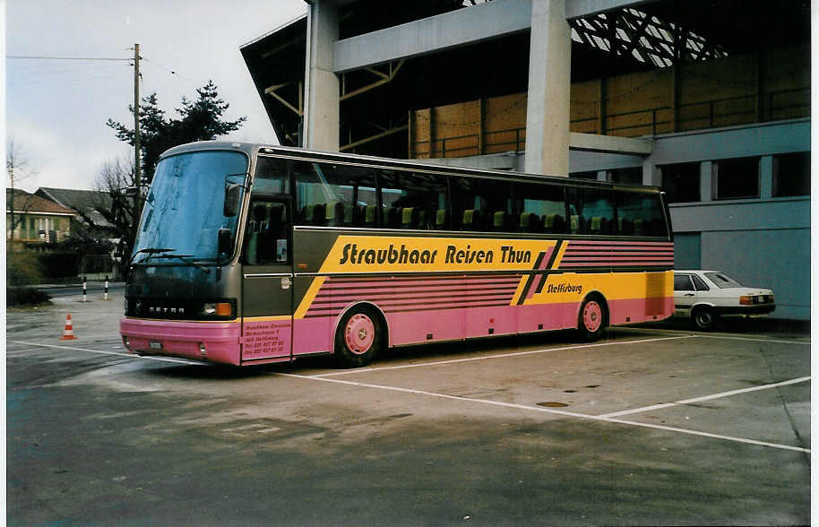 (038'023) - Straubhaar, Thun - BE 206'633 - Setra (ex M�ller, Uttigen) am 22. Dezember 1999 in Thun, Grabengut