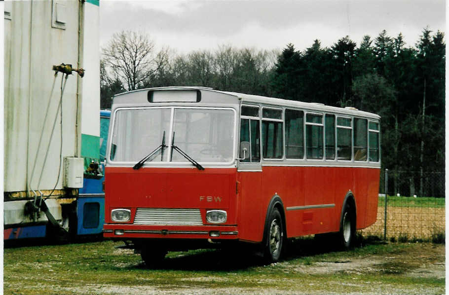 (039'918) - VBD Davos - Nr. 11 - FBW/R&J am 18. M�rz 2000 in Herzogenbuchsee, Heiniger