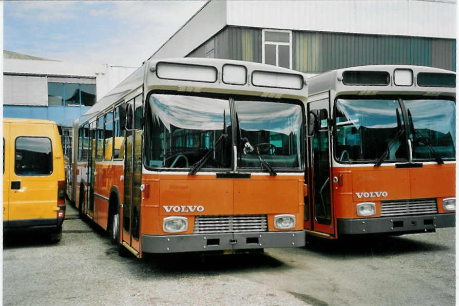 (047'935) - TPG Gen�ve - Nr. 184 - Volvo/R&J-Hess am 14. Juli 2001 in Biel, BTR