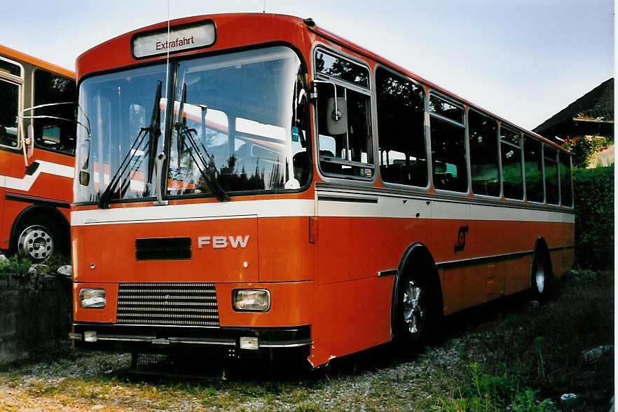 (053'705) - AAGU Altdorf - Nr. 12 - FBW/R&J am 15. Juni 2002 in B�tzberg, Heiniger