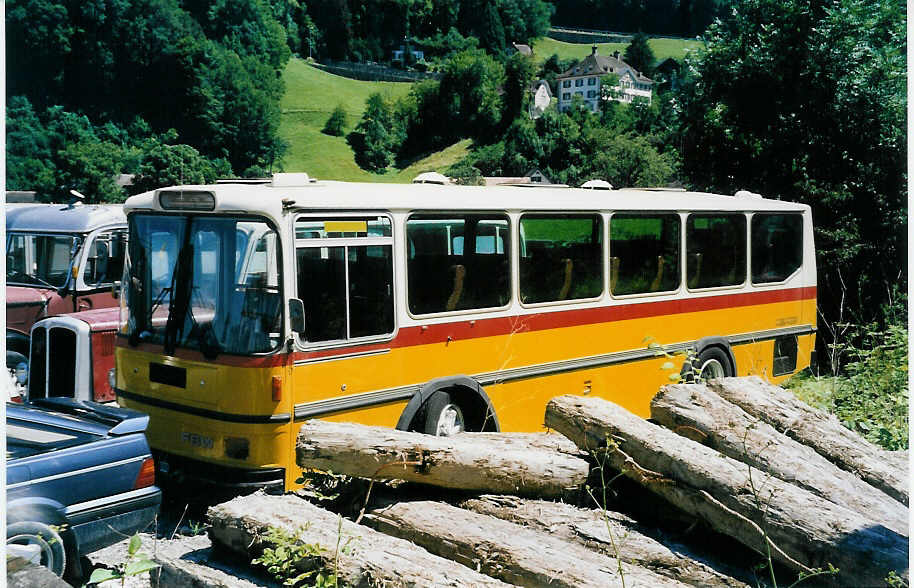 (055'030) - PTF Regensdorf - FBW/Hess (ex P 23'412) am 27. Juli 2002 in N�fels