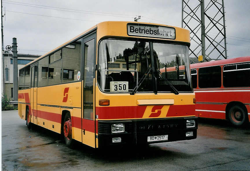 (056'528) - �BB - BD 2517 - Gr�f&Stift am 8. Oktober 2002 in Wien, H�tteldorf