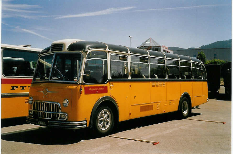(060'918) - Wegm�ller, Attikon - ZH 21'783 - FBW/Gangloff (ex P 24'037; ex P 21'537) am 21. Juni 2003 in Hinwil, AMP