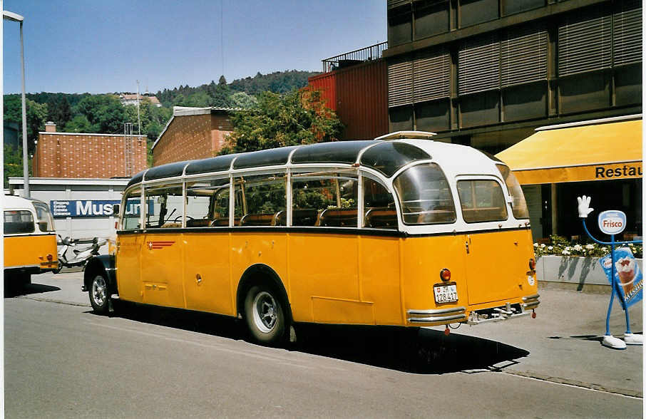 (061'519) - Mosimann, Aesch - ZH 128'417 - Saurer/R&J (ex B�nziger+Knecht, D�ttwil; ex P 19'980; ex P 23'123) am 13. Juli 2003 in Luzern, Verkehrshaus