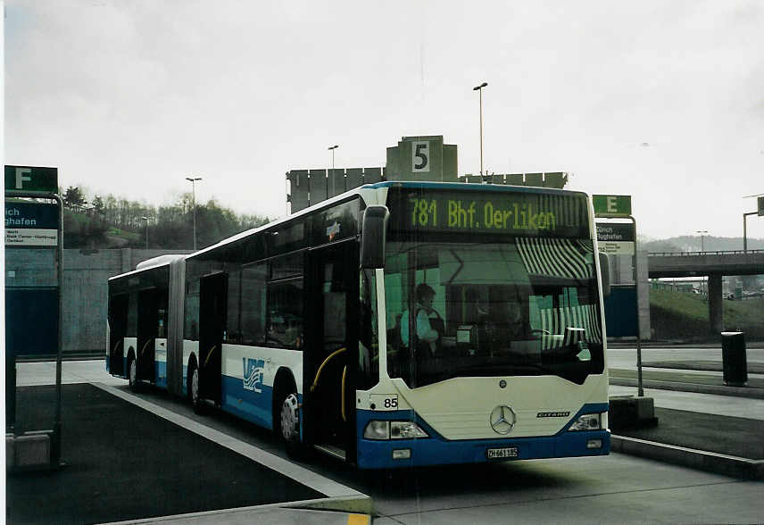(065'508) - Welti-Furrer, Z�rich - Nr. 85/ZH 661'185 - Mercedes am 16. Februar 2004 in Z�rich, Flughafen