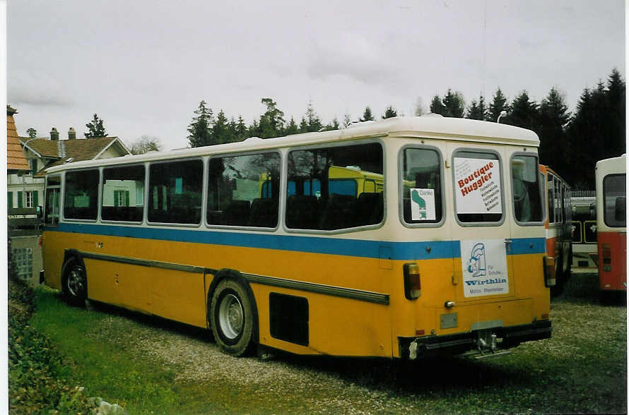 (066'608) - PTT-Regie - P 25'826 - Saurer/Hess am 19. April 2004 in B�tzberg, Heiniger