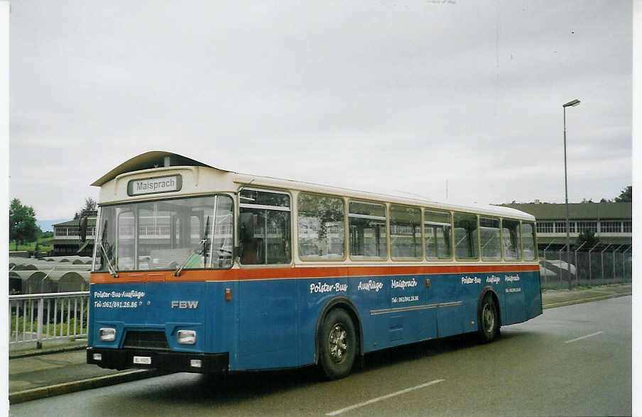 (068'502) - Br�hwiler, Maisprach - BL 6925 - FBW/Hess (ex Giezendanner, Rothrist; ex AAGR Rothenburg Nr. 48) am 19. Juni 2004 in Hinwil, AMP