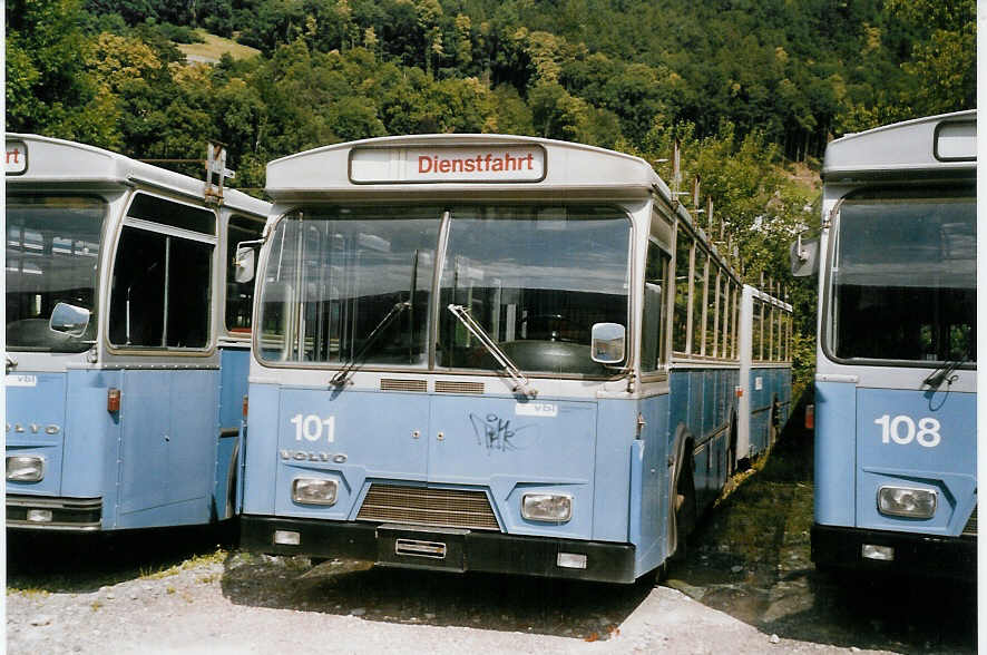 (069'510) - VBL Luzern - Nr. 101 - Volvo/Hess am 17. Juli 2004 in N�fels
