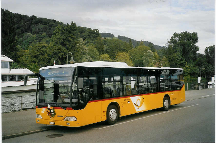 (069'925) - PostAuto Bern-Freiburg-Solothurn - Nr. 534/BE 615'597 - Mercedes (ex P 25'237) am 14. August 2004 bei der Schiffl�ndte Thun