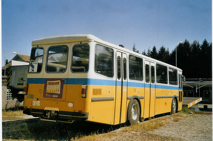 (070'626) - PTT-Regie - P 25'845 - Saurer/Hess am 5. September 2004 in B�tzberg, Heiniger
