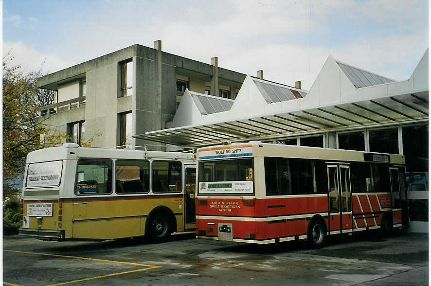 (072'616) - ASKA Aeschi - Nr. 5 - MAN/G�ppel-FHS am 14. November 2004 in Thun, Garage STI