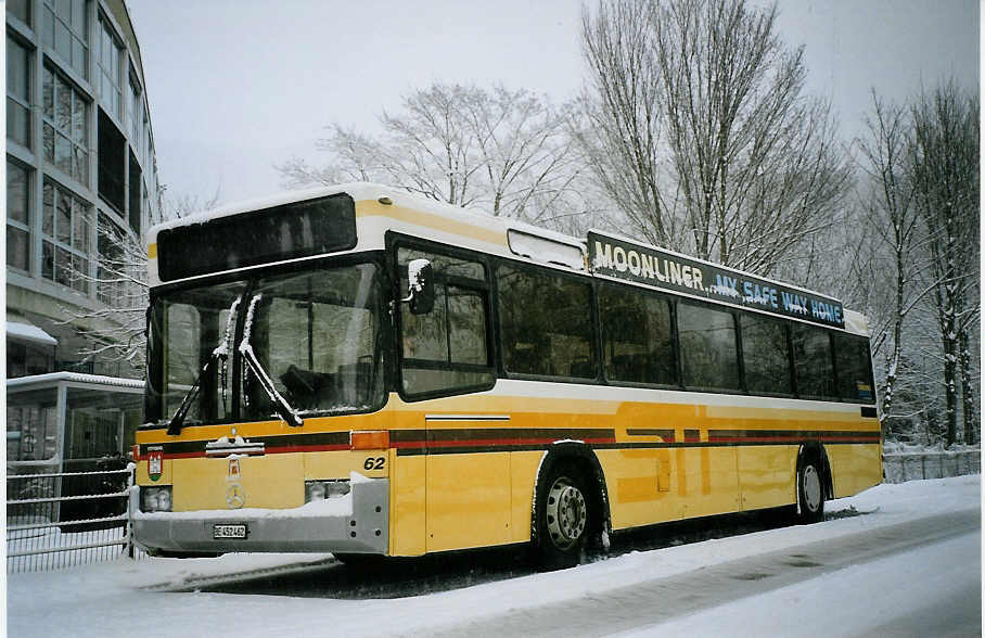 (074'306) - STI Thun - Nr. 62/BE 452'462 - Mercedes/R&J am 23. Januar 2005 bei der Schiffl�ndte Thun