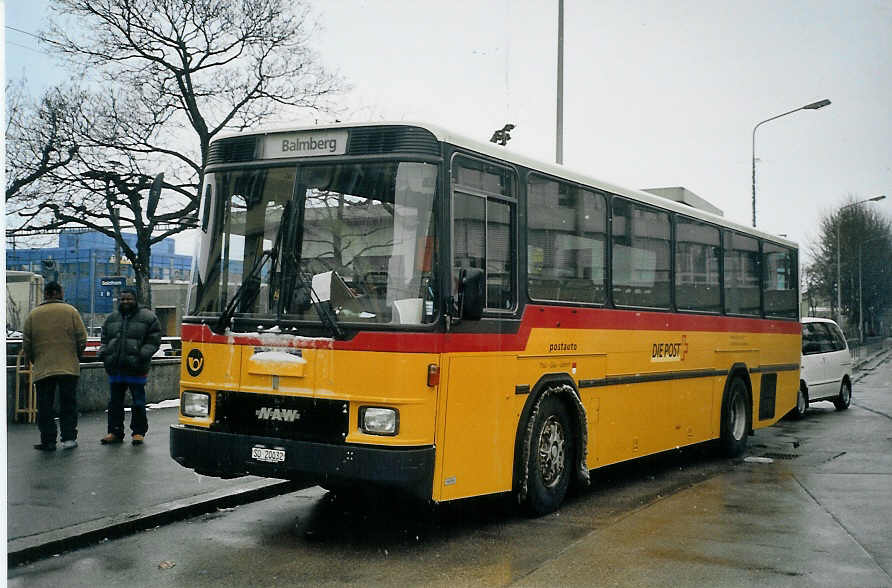 (075'430) - Flury, Balm - SO 20'032 - NAW/Hess (ex Steiner, Altb�ron Nr. 11) am 5. M�rz 2005 beim Hauptbahnhof Solothurn