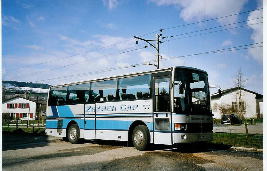 (076'112) - Zb�ren, Konolfingen - BE 19'496 - Van Hool am 10. April 2005 in Konolfingen, Garage