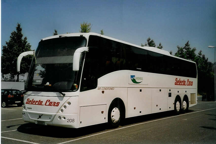 (077'933) - Aus Belgien: Selecta, Gent - Nr. 208/8539.P - Volvo am 23. Juni 2005 in Thun, Seestrasse