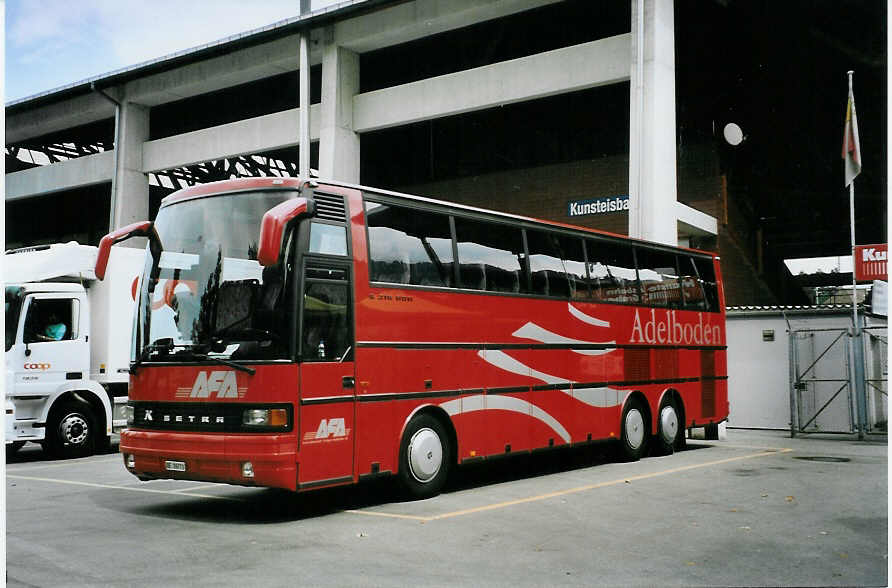 (078'206) - AFA Adelboden - Nr. 23/BE 26'773 - Setra (ex Fl�ck, Brienz) am 30. Juni 2005 in Thun, Grabengut