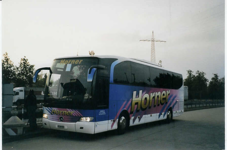 (080'722) - Aus der Schweiz: Horner, Tafers - Nr. 5/FR 300'505 - Mercedes am 17. Oktober 2005 in L�rrach, Grenze