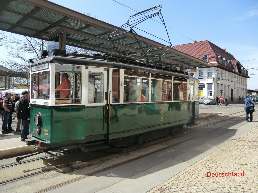 Tw 23 Haltestelle bahnhof 2012