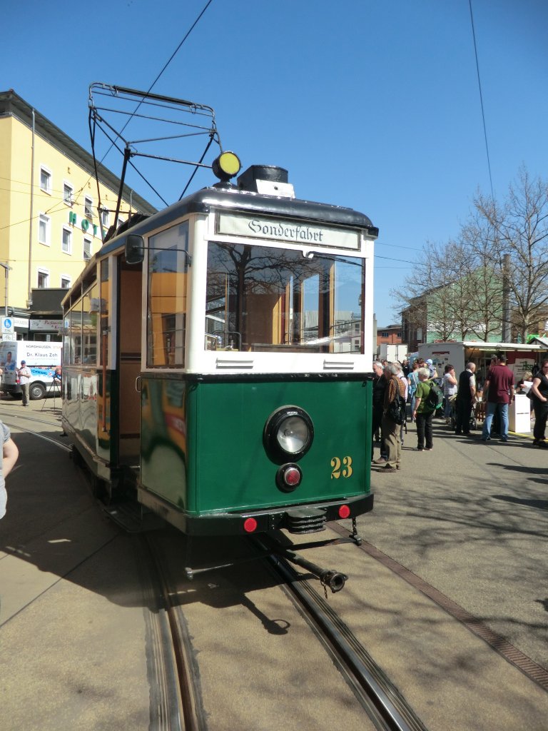 Tw 23 Richtung Krankenhaus