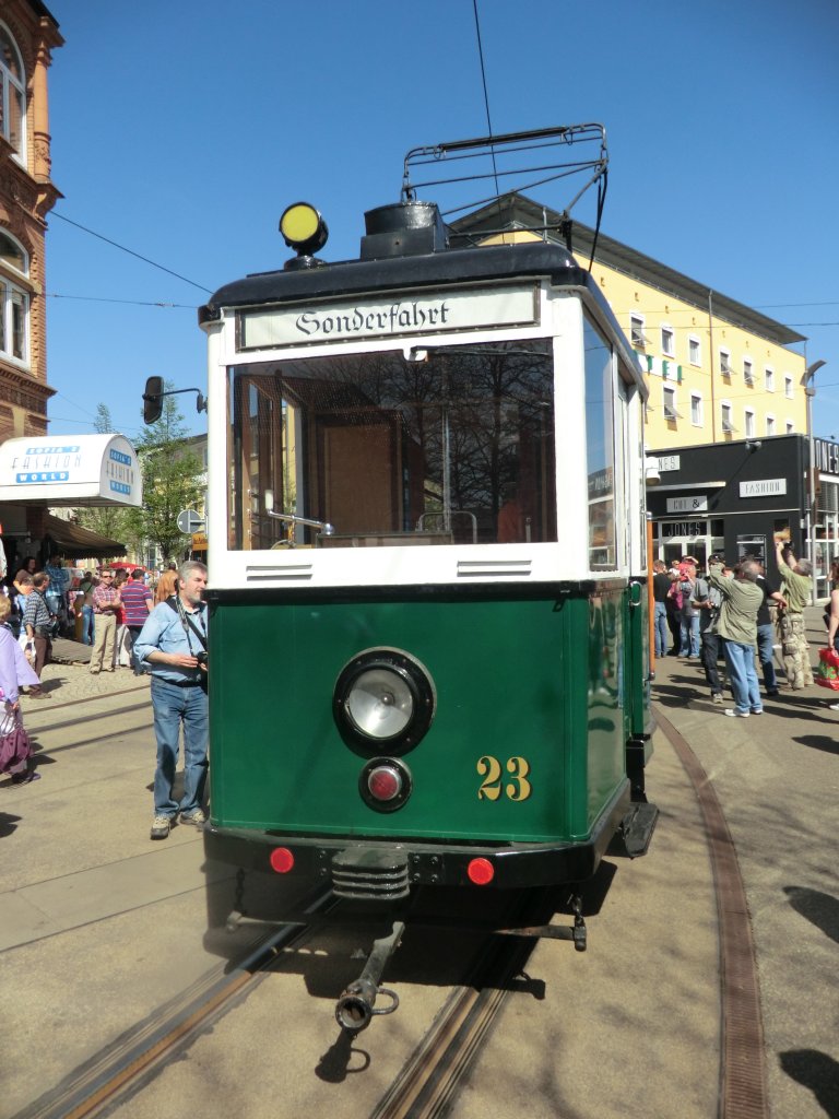 Tw 23 unterwegs zur Stadt