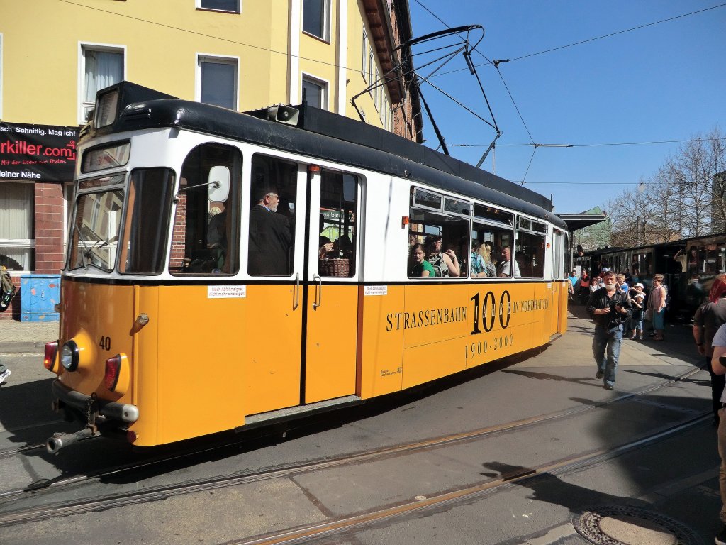 Tw 40 in Nordhausen am bahnhof