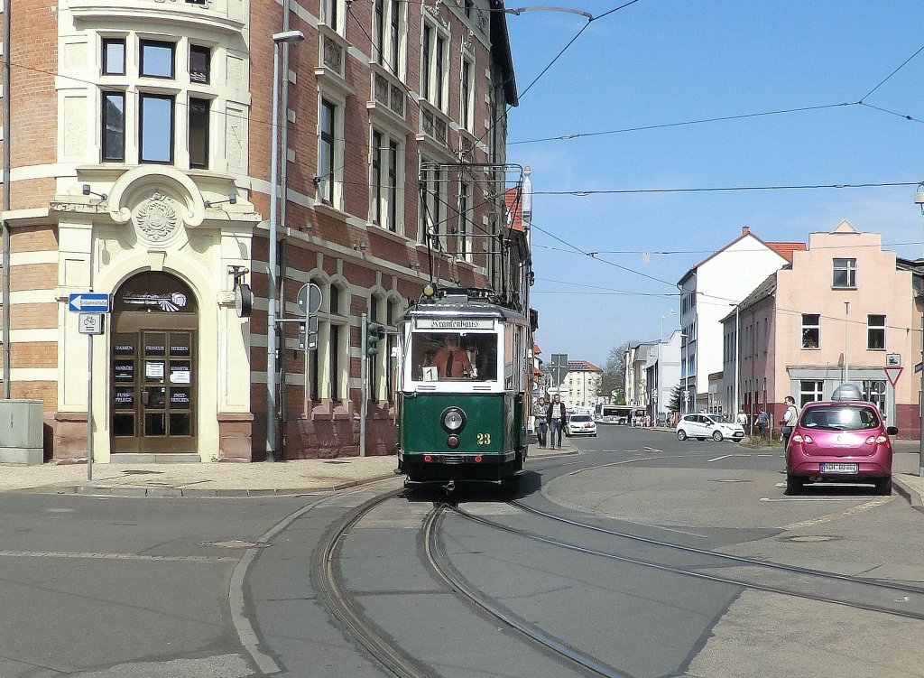 Tw erreicht gleich die hst. Bahnhof