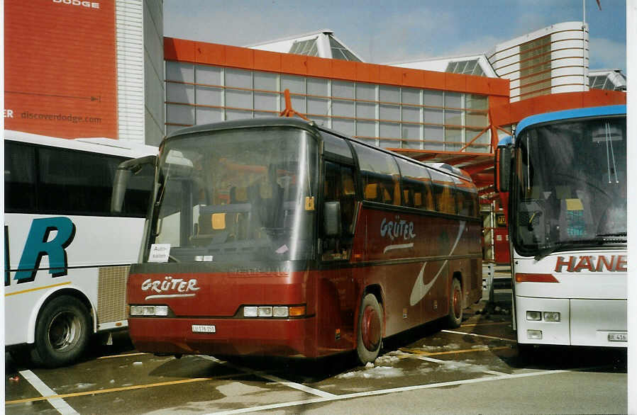 (083'520) - Gr�ter, Hochdorf - LU 176'155 - Neoplan am 6. M�rz 2006 in Gen�ve, Palexpo