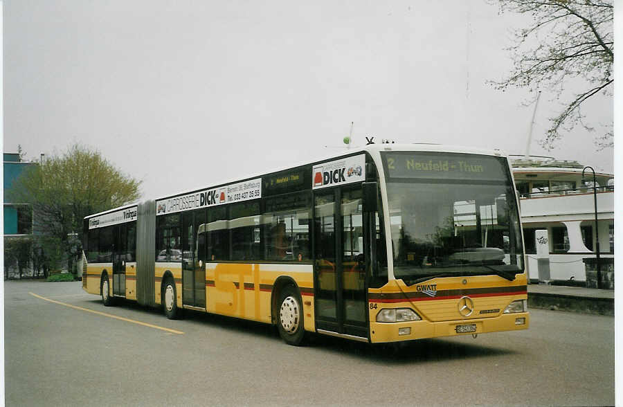 (084'422) - STI Thun - Nr. 84/BE 543'384 - Mercedes am 29. April 2006 bei der Schiffl�ndte Thun