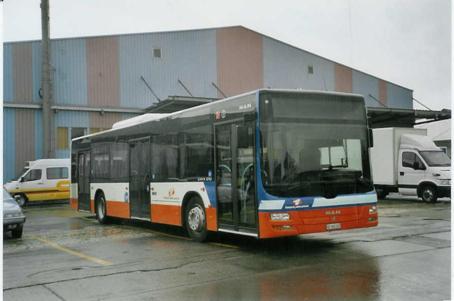 (084'636) - Globe-Limo, Gen�ve - Nr. 501/GE 960'202 - MAN am 8. Mai 2006 in Thun, Expo