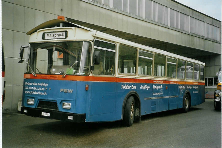 (085'324) - Br�hwiler, Maisprach - BL 6925 - FBW/Hess (ex Giezendanner, Rothrist; ex AAGR Rothenburg Nr. 48) am 20. Mai 2006 in Bellach, Hess 