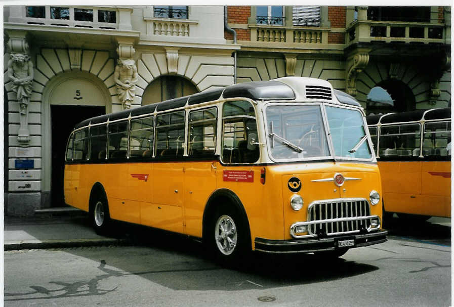 (086'935) - Steiner, Bern - BE 430'259 - FBW/Gangloff (ex P 24'048; ex P 21'548) am 25. Juni 2006 in Bern, Museum f�r Kommunikation