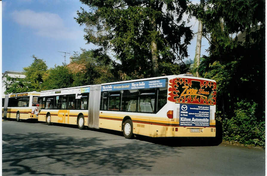 (087'236) - STI Thun - Nr. 86/BE 543'386 - Mercedes am 15. Juli 2006 bei der Schiffl�ndte Thun