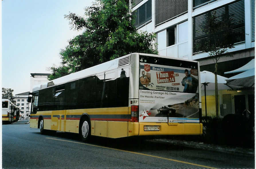 (087'313) - STI Thun - Nr. 97/BE 577'097 - MAN am 21. Juli 2006 bei der Schiffl�ndte Thun