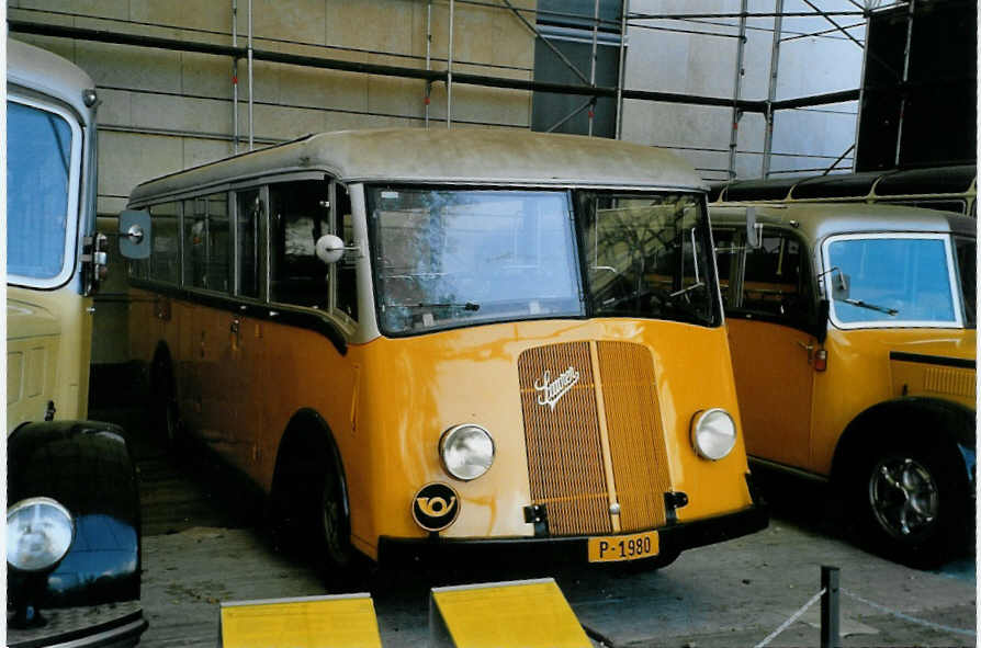 (088'228) - PTT-Regie - P 1980 - Saurer/Saurer am 29. Juli 2006 in Bern, Museum f�r Kommunikation