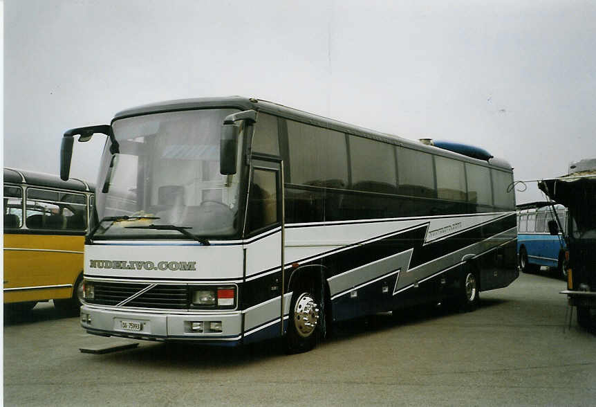 (089'203) - Glarner, Sch�nis - SG 75'993 - Volvo (ex AAGK Koppigen Nr. 23) am 19. August 2006 auf dem Gurnigelpass