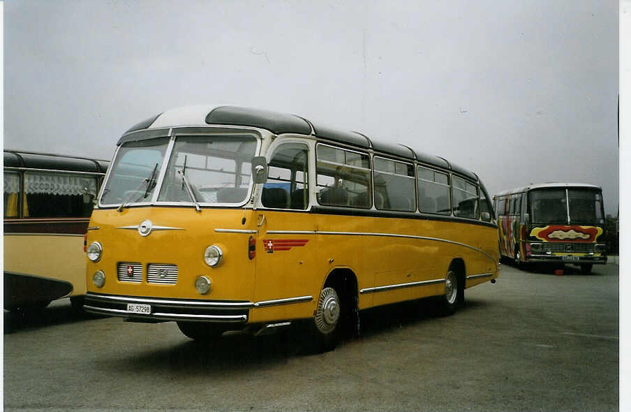 (089'204) - Zimmerli U., Oftringen - AG 57'298 - Berna/T�scher (ex Stutz, Oberlunkhofen; ex Leu, Schongau; ex Wicki, Bremgarten; ex P 22'054; ex P 20'704) am 19. August 2006 auf dem Gurnigelpass