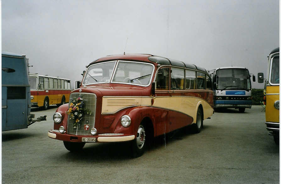 (089'205) - W�thrich, Ursenbach - BE 35'185 - Mercedes/R&J (ex Gunzinger, Welschenrohr) am 19. August 2006 auf dem Gurnigelpass