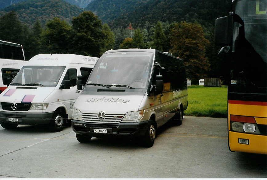 (089'516) - Strickler, Neuheim - ZG 10'517 - Mercedes/Auw�rter am 3. September 2006 in Interlaken, Flugplatz
