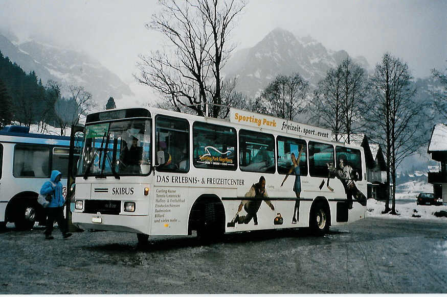 (091'208) - EAB Engelberg - OW 10'265 - NAW/Hess (ex RTB Altst�tten Nr. 49) am 1. Januar 2007 in Engelberg, Talstation Titlisbahnen
