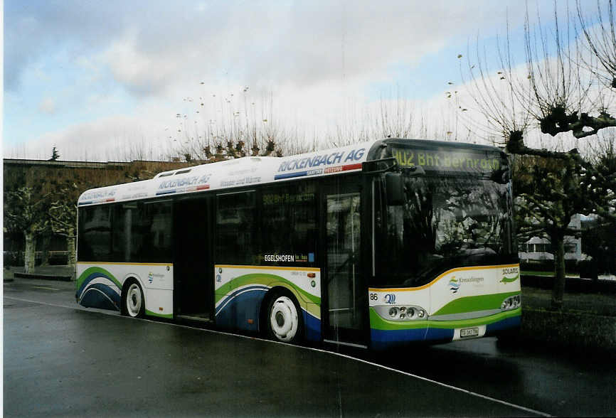 (091'409) - SBK Kreuzlingen - Nr. 86/TG 161'786 - Solaris am 2. Januar 2007 in Kreuzlingen, B�renplatz